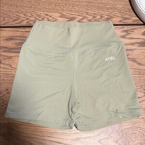 AYBL Women's Sage Green Athletic Shorts